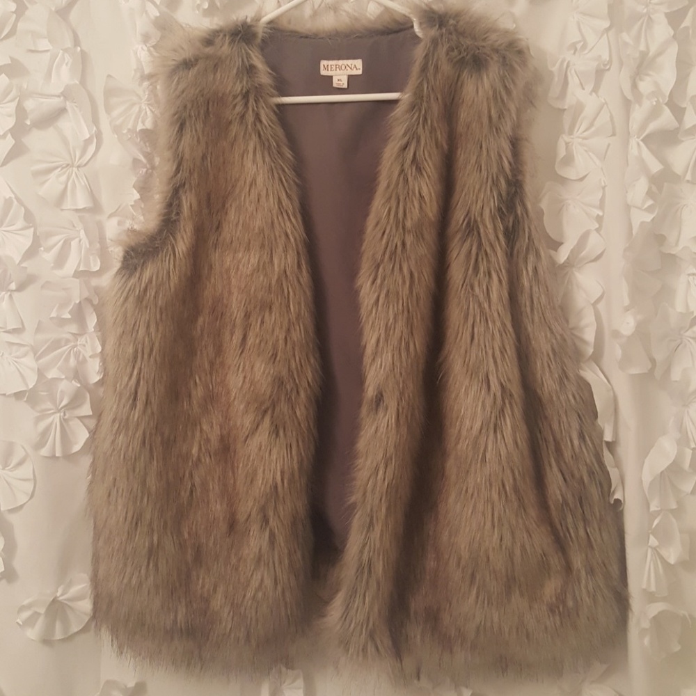 Faux Fur Vest